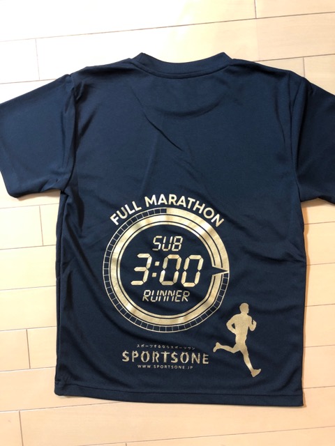 ロケットマラソン2021大阪サブスリーTシャツ